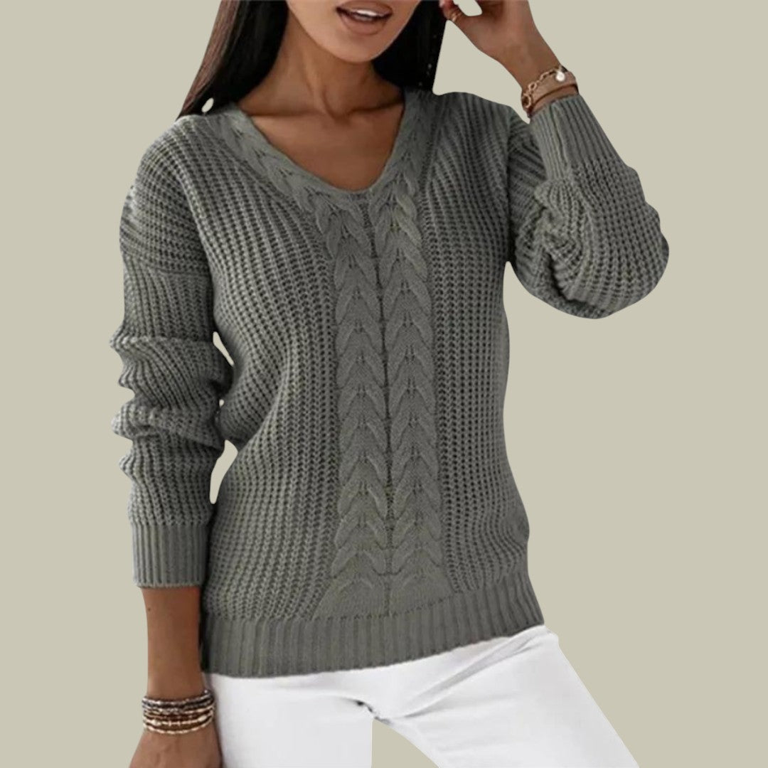 Womens Knitted Sweater Wool