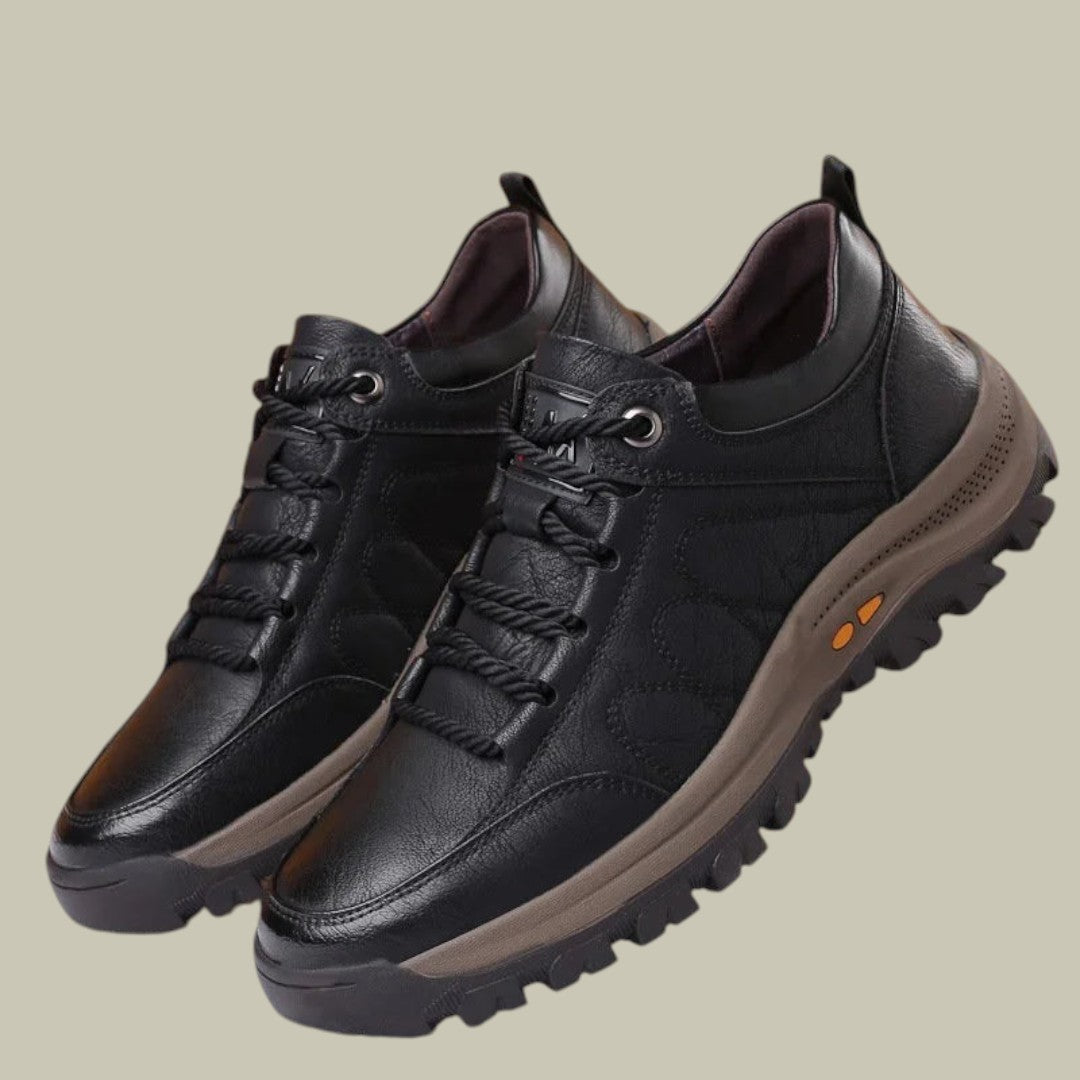 Mens Orthopedic Leather Shoes