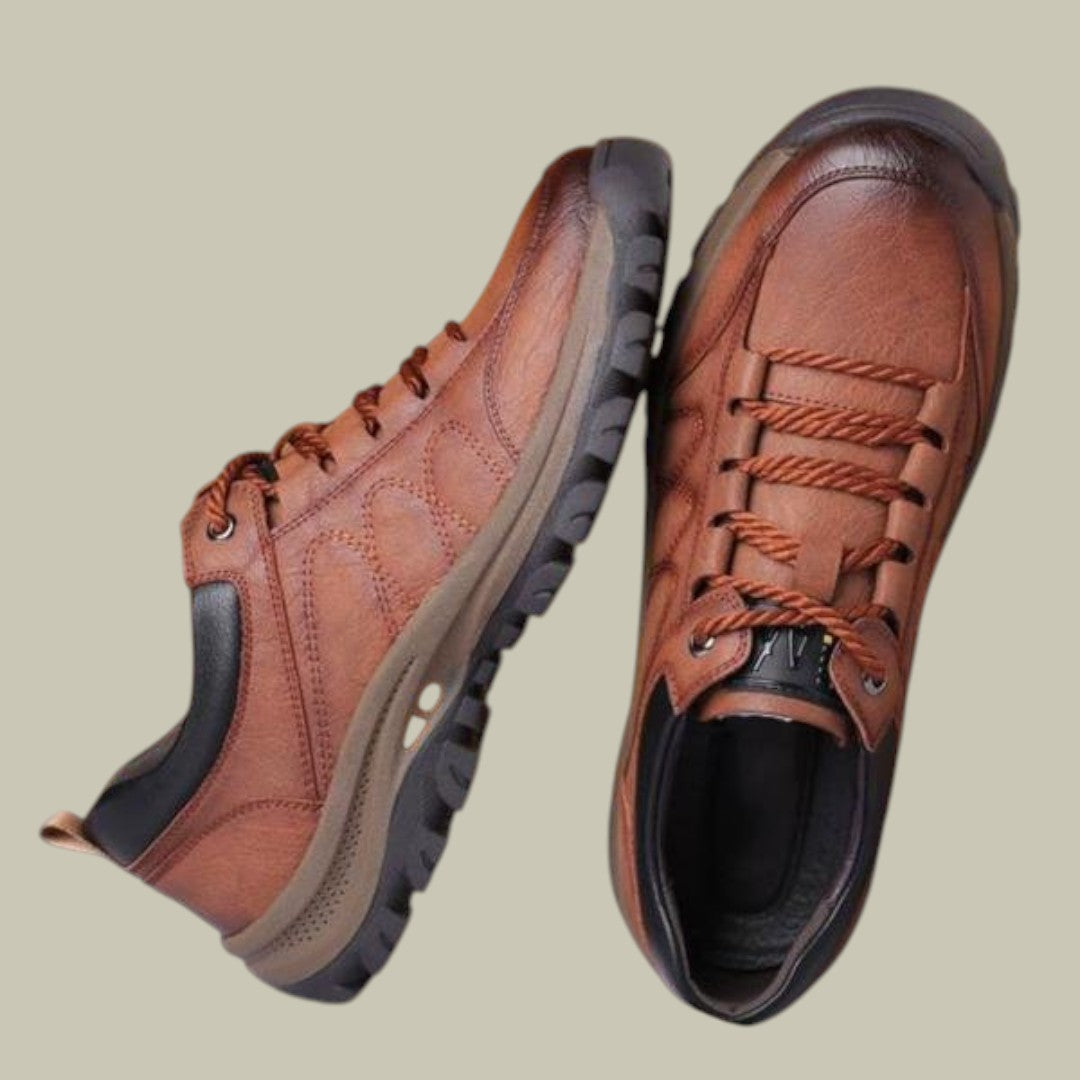 Mens Orthopedic Leather Shoes