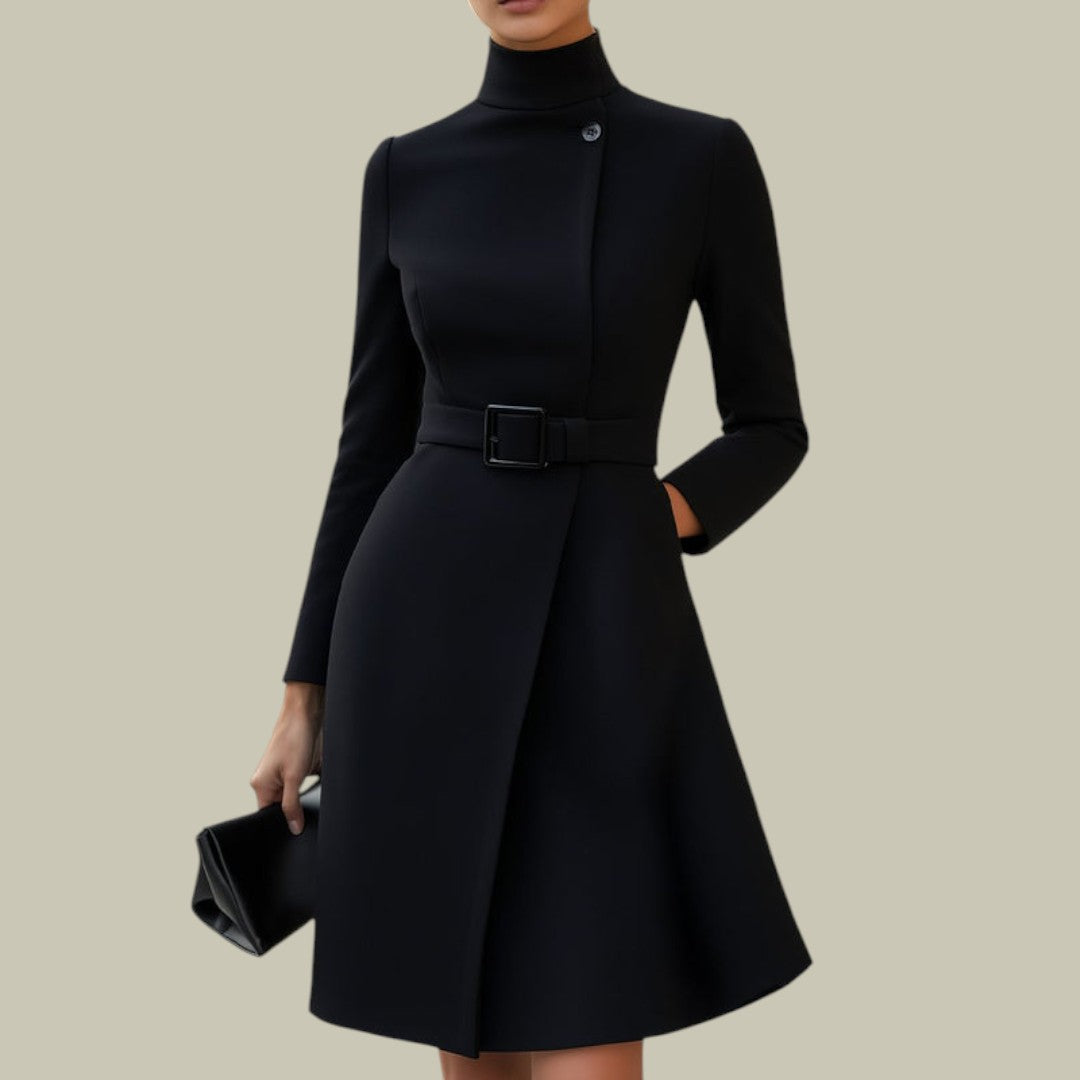 Womens Belted Jacket Dress