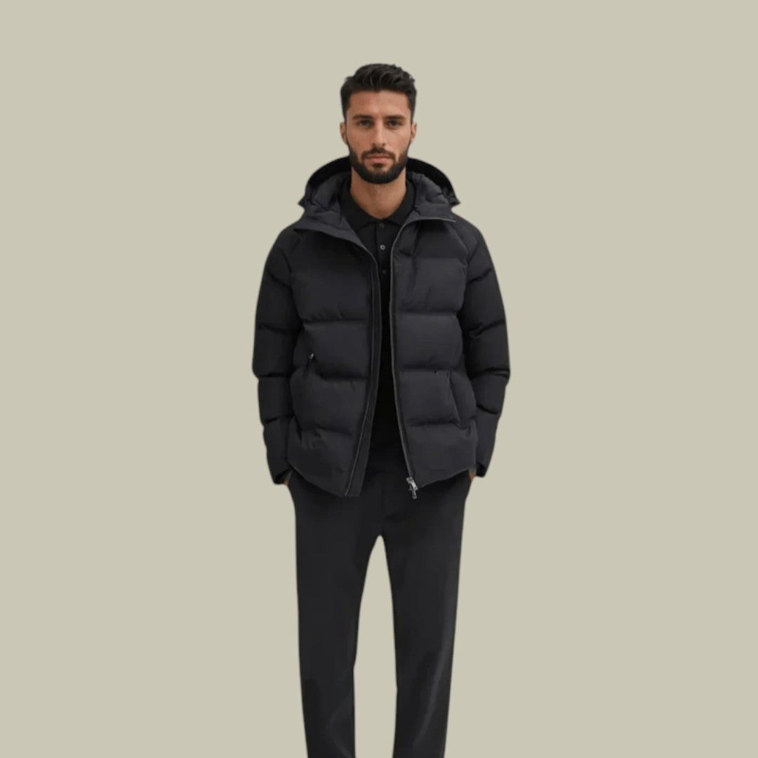 Mens Puffer Jacket Padded Winter