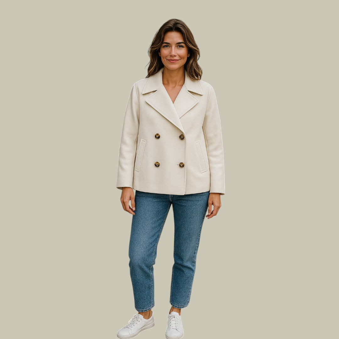 Lux & Classy • Women’s Sleek Form Tailored Minimalist Jacket