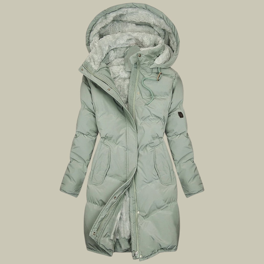 Womens Winter Jacket Long Hooded