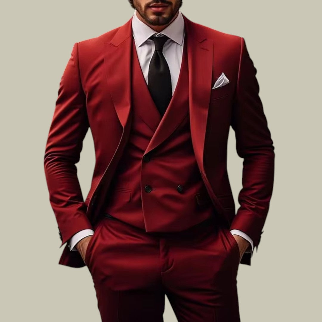 Mens Suit 3-Peace Luxury
