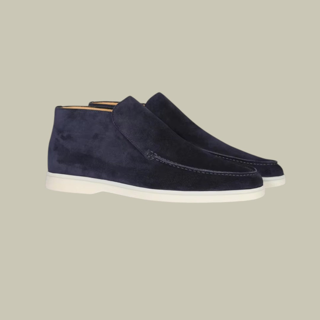 Mens Suede Loafers Autumn