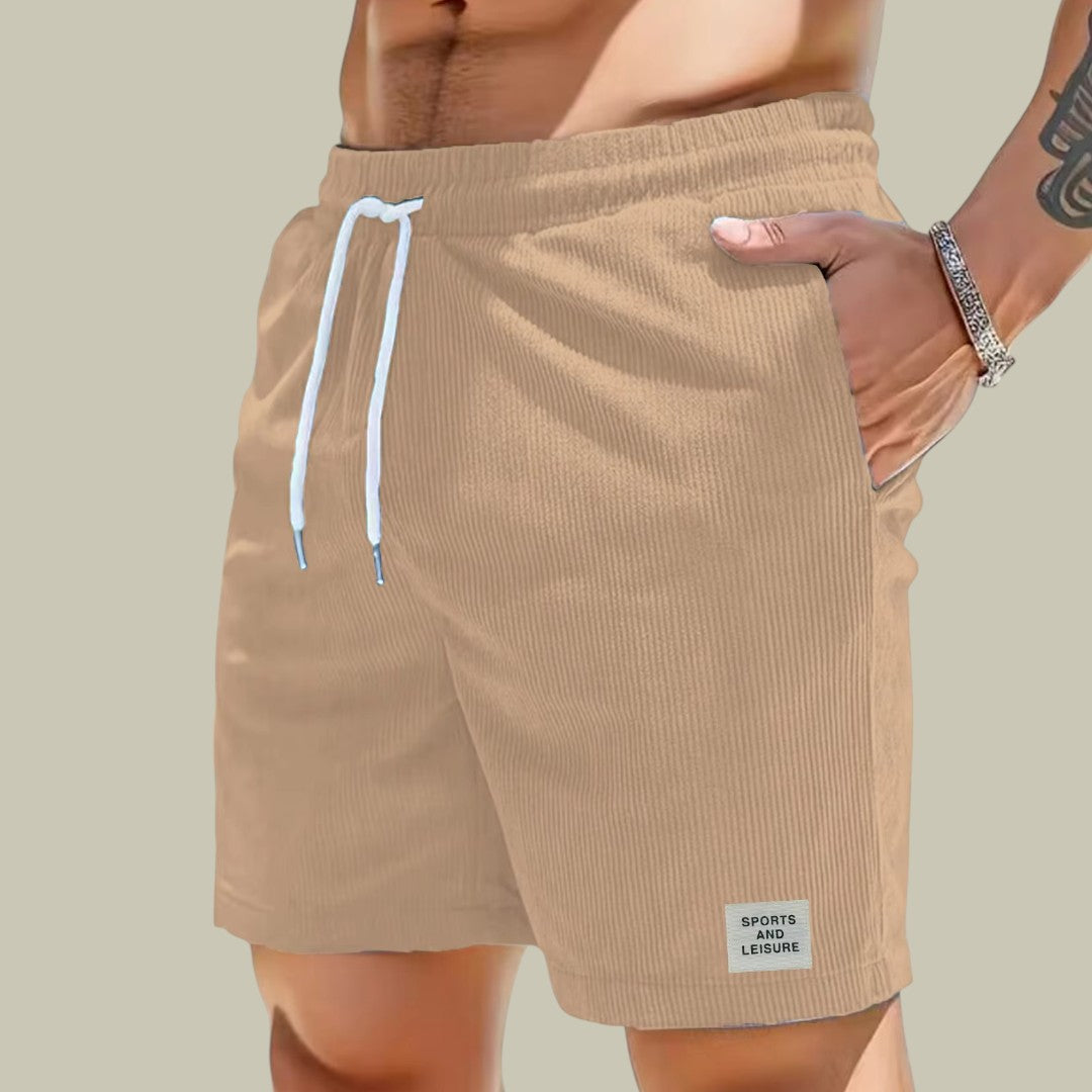 Lux & Classy  • Men's Casual Corduroy Shorts