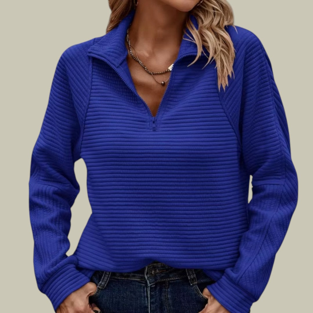 Womens Half Zipper Sweater