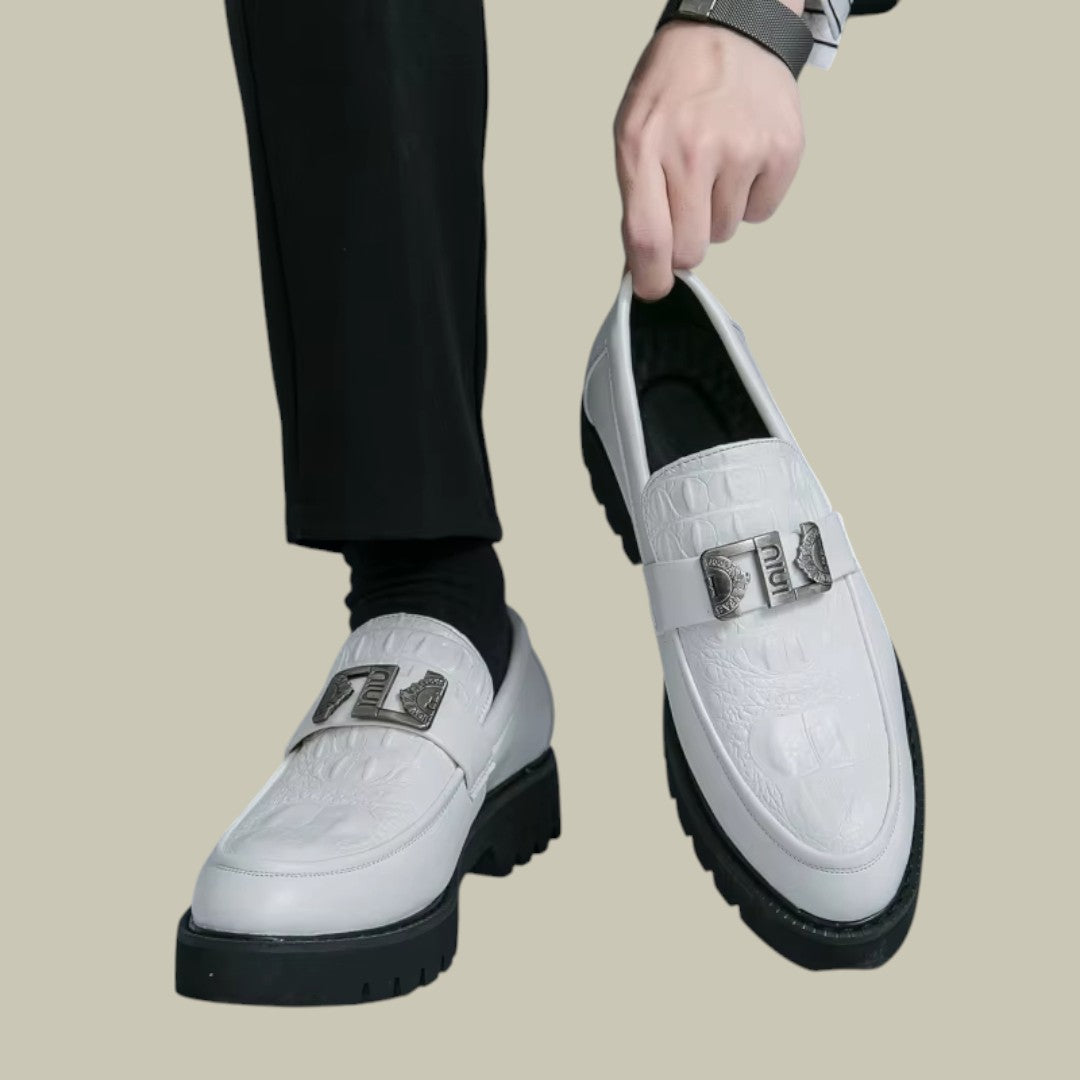 Lux & Classy  • Men's Casual Textured Loafers