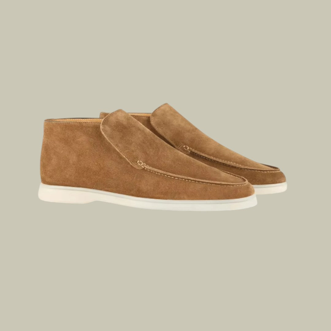 Mens Suede Loafers Autumn