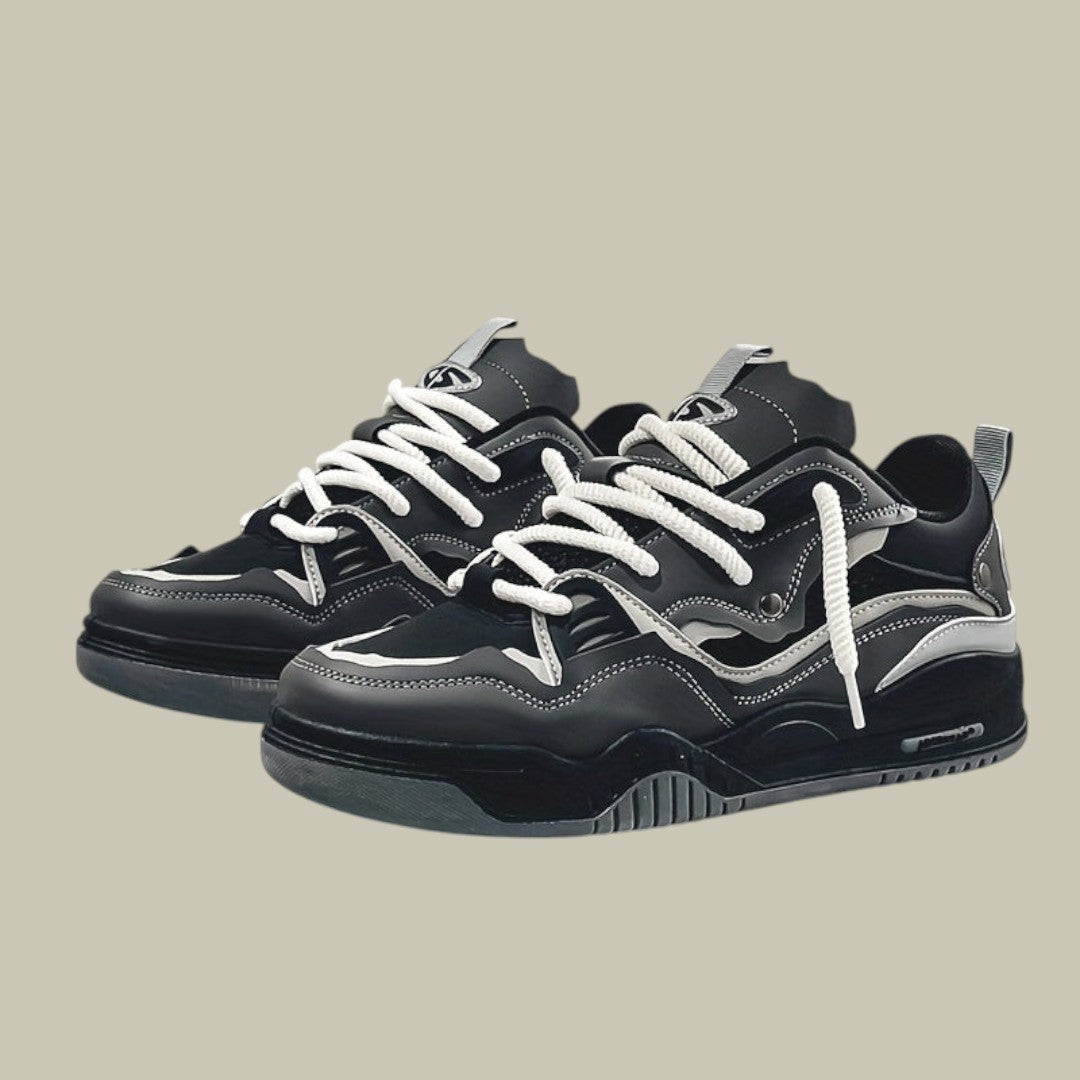 Mens Chunky Trainers with Thick Sole