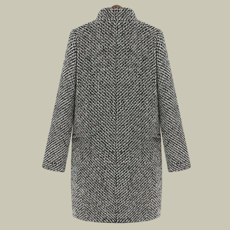 Womens Coat Long Winter Gray