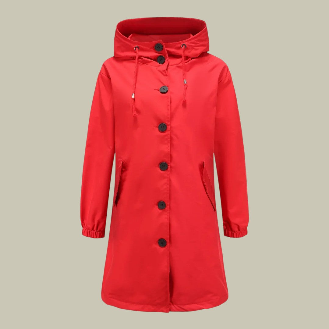 Lux & Classy  • Women's Waterproof Hooded Rain Jacket