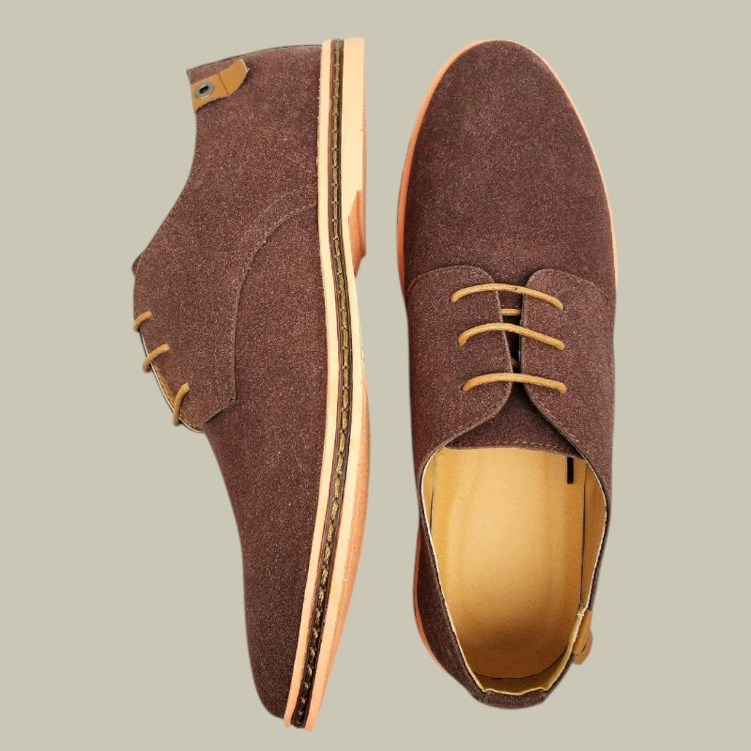 Lux & Classy  • Men's Casual Suede Oxford Shoes