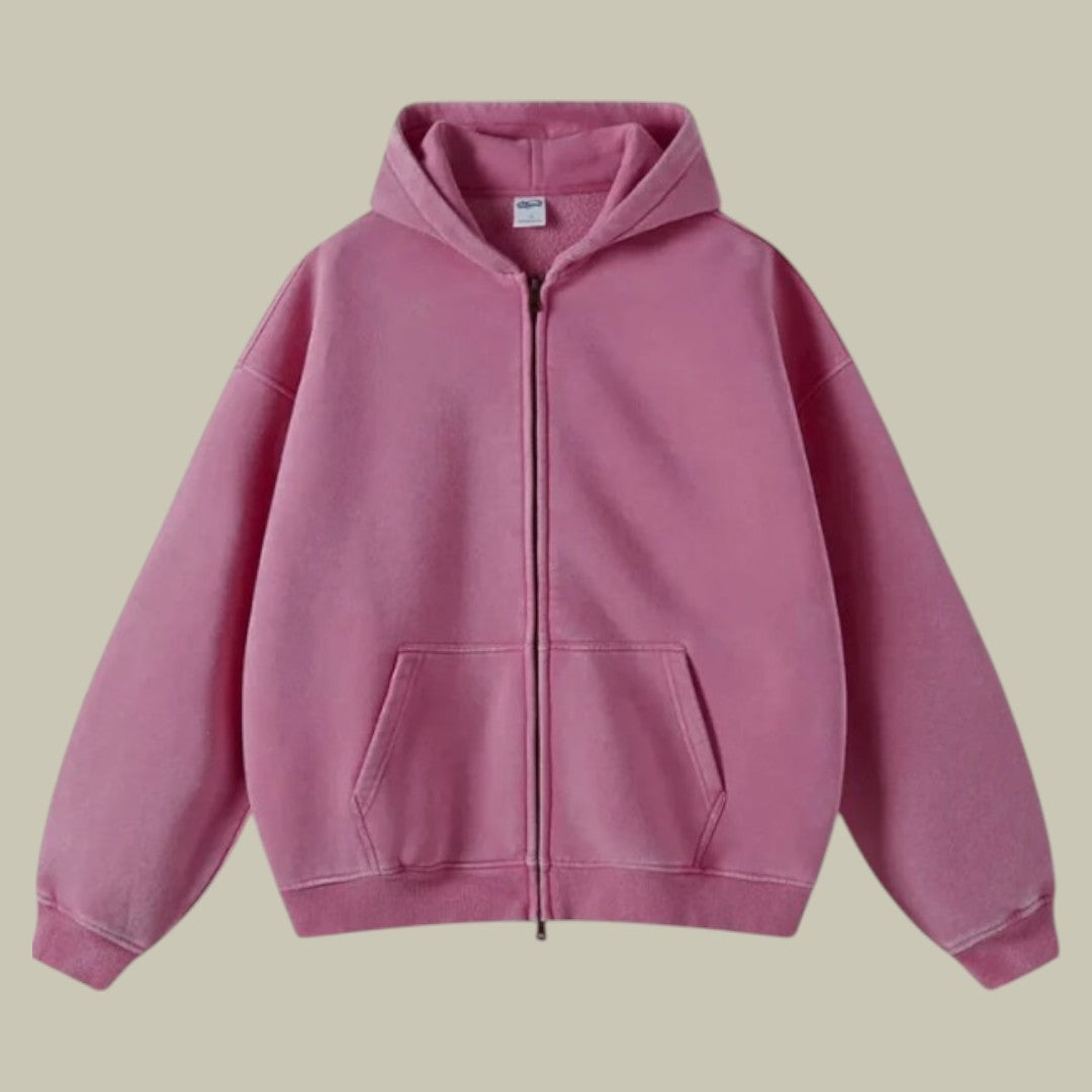 Lux & Classy  • Men's Oversized Zipped Hoodie