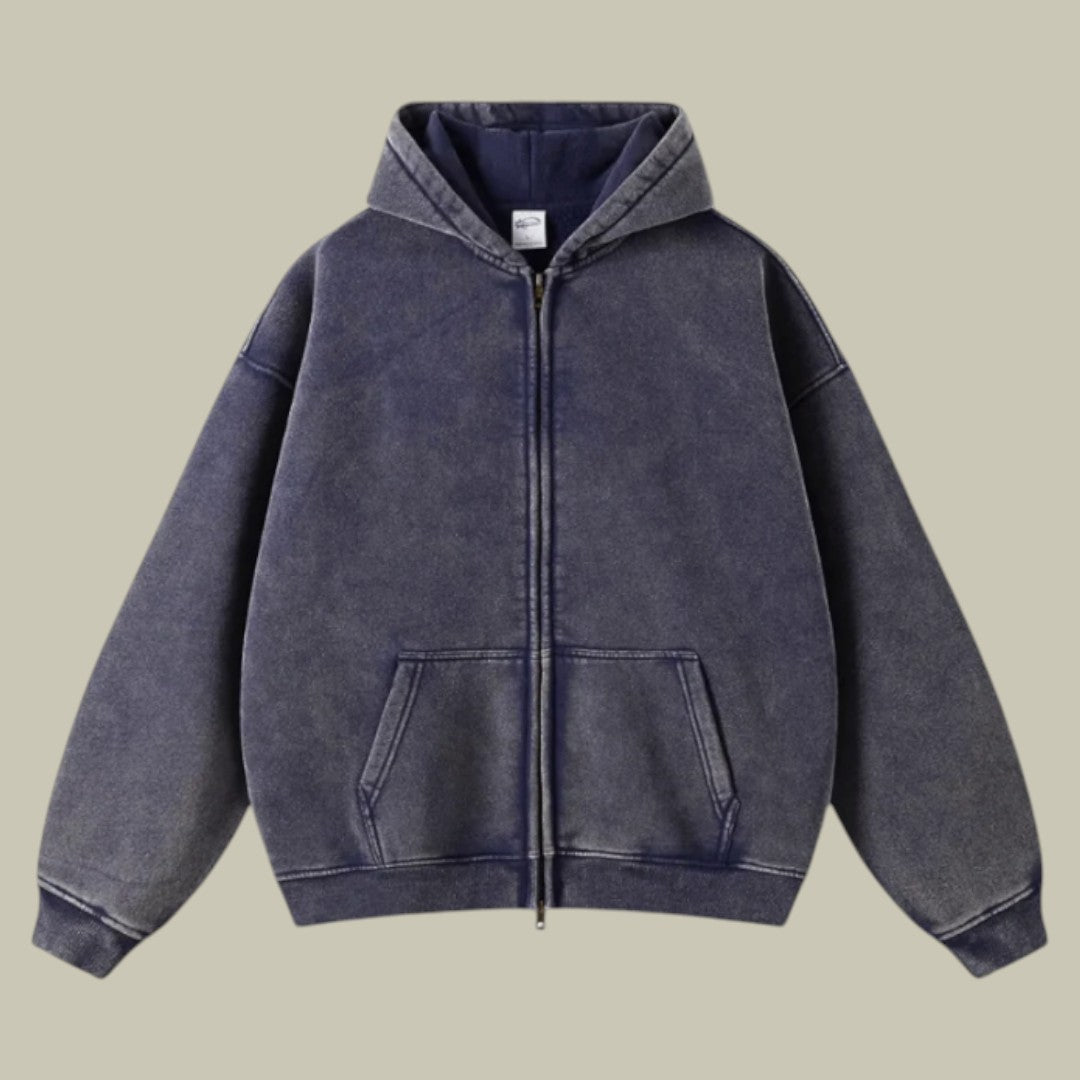 Lux & Classy  • Men's Oversized Zipped Hoodie