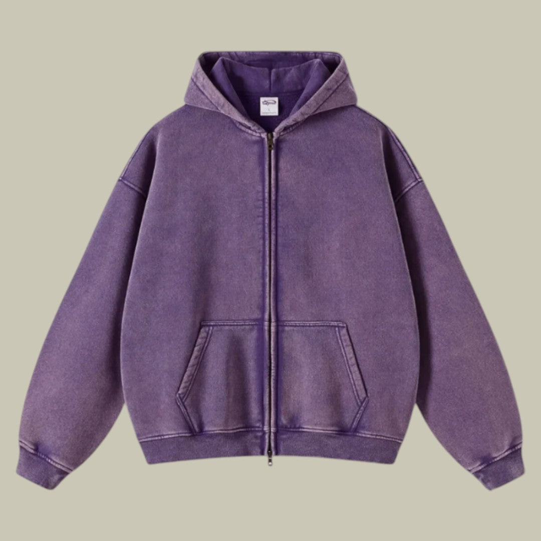 Lux & Classy  • Men's Oversized Zipped Hoodie