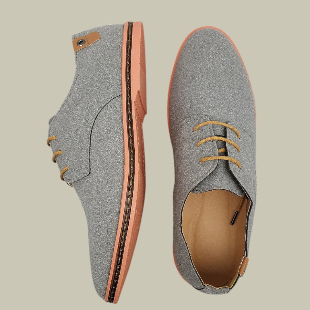 Lux & Classy  • Men's Casual Suede Oxford Shoes