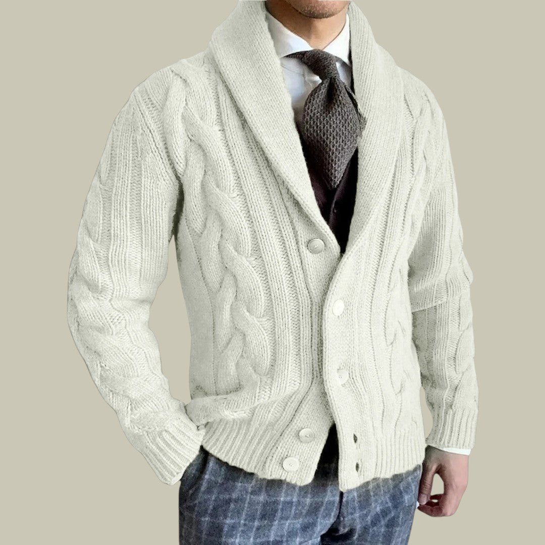 Lux & Classy  • Men's Knitted Cardigan