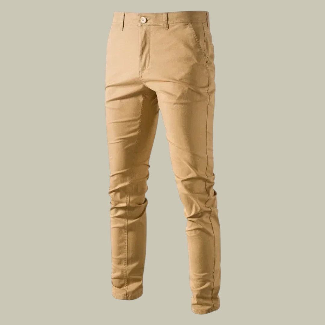 Lux & Classy  • Men's Casual Slim-Fit Cotton Pants