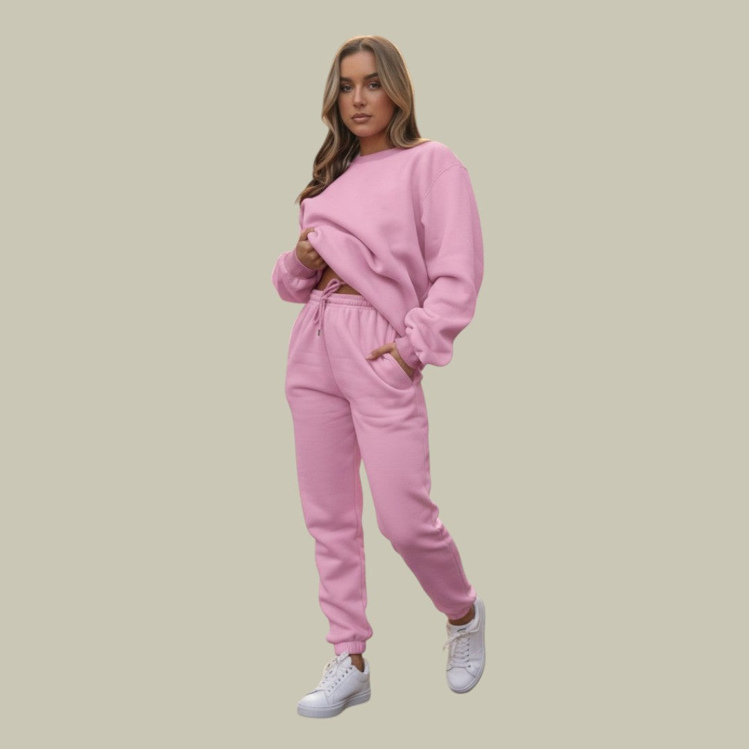 Womens Oversized Two-Piece Jogging Set