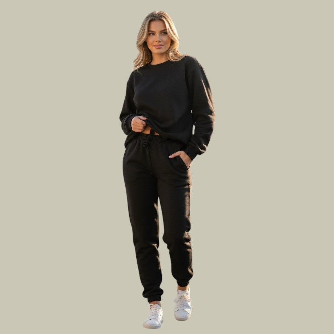 Womens Oversized Two-Piece Jogging Set