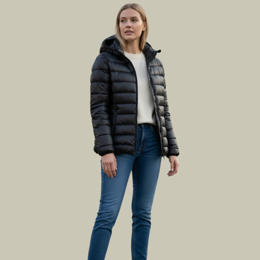 Womens Puffer Jacket Hooded