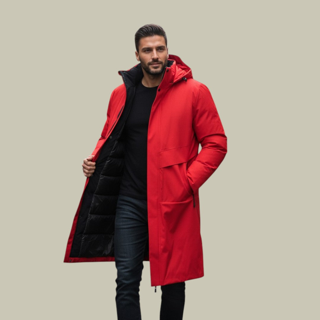 Mens Winter Jacket parka Hooded