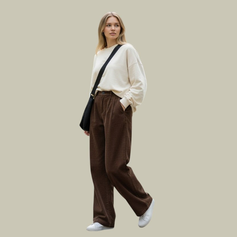 Womens Corduroy Trousers