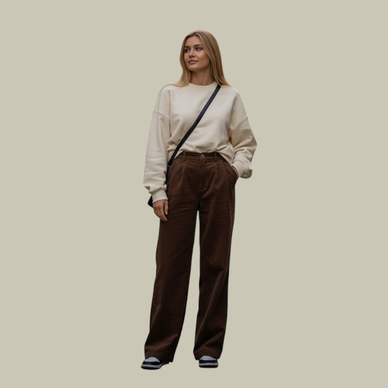 Womens Corduroy Trousers