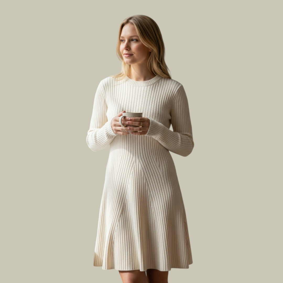 Womens Knit Midi Dress