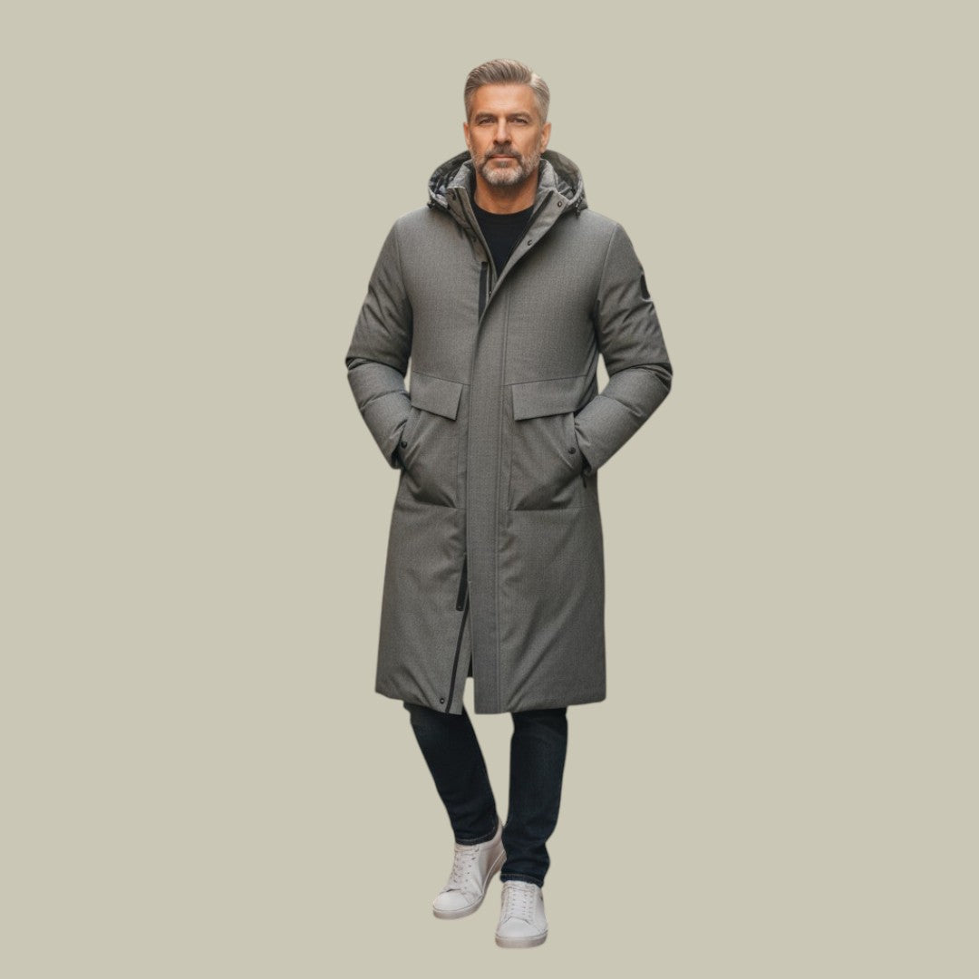 Mens Winter Jacket parka Hooded