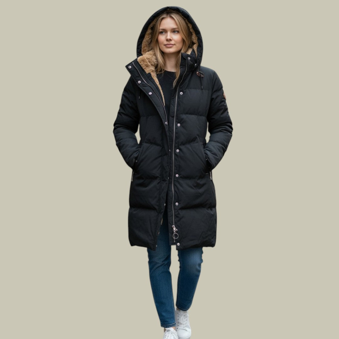 Womens Winter Jacket Long Hooded